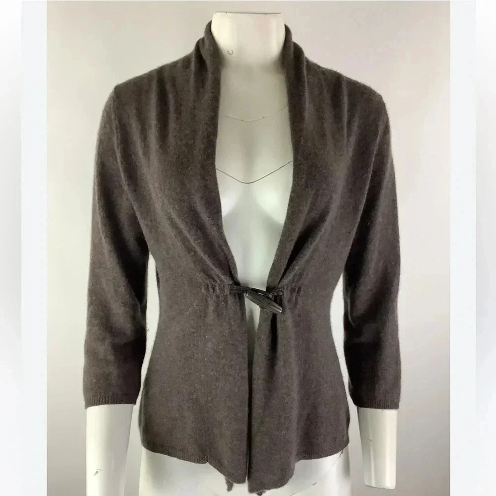 100% Cashmere Fenn Wright Manson Sweater for Women Size Small Button  cardigan